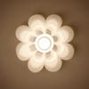 Lotus Flower Ceiling Light Flower Hand-Crafted Pendant Light Fixture White Color Flower Design Ceiling Light Fixture Office