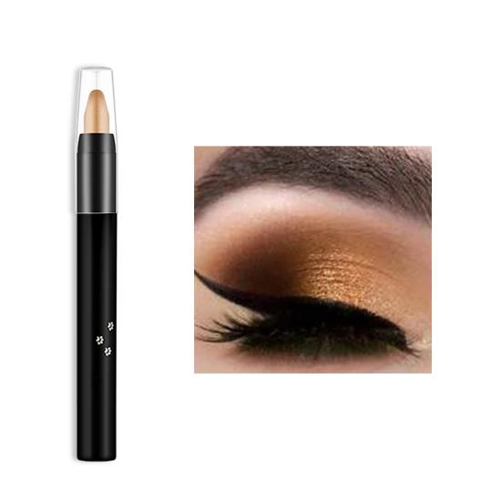 Vara colorida impermeável da pena do delineador do inclinação da composição do brilho para o sexo feminino
