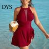 Abbigliamento da Spiaggia Donna Costume Intero Taglie Forti Controllo Pancia Abito da Bagno Bikini Set Gonna Costumi da Bagno per Donne Vacanza Festa in Piscina Trendy