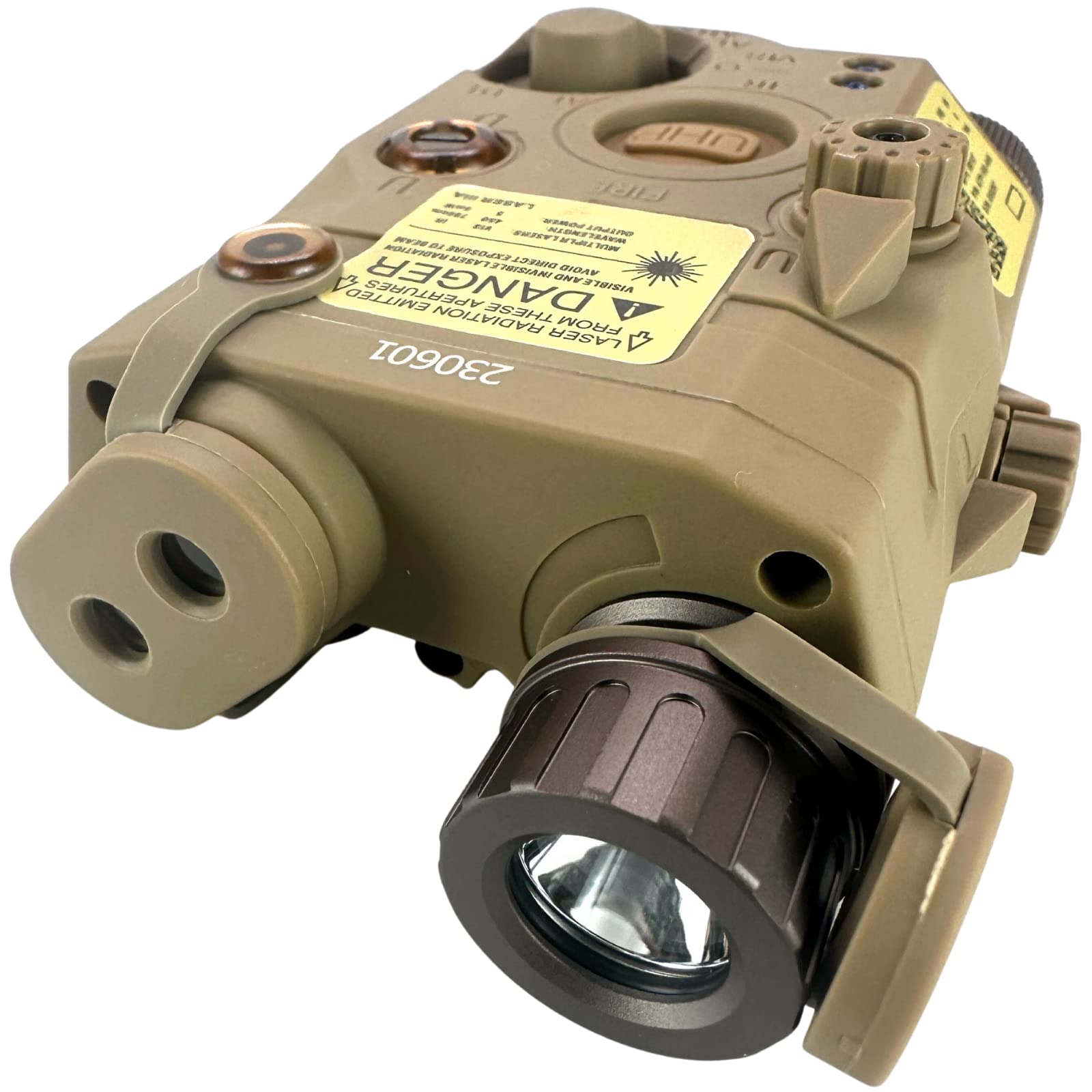 

МІЛКВЕСТ ВАДСН (LA-5C Тип PEQ15 ATPIAL UHP) [Світловий модуль зі світлодіодним ліхтариком] (Сумісний з 20-мм рейками) (Темна земля)