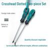Stubby Double-Ended Phillips/Slotted Screwdriver, Extra Durable.