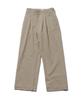 LUE PROJECT Double Line Basic Slacks - Beige