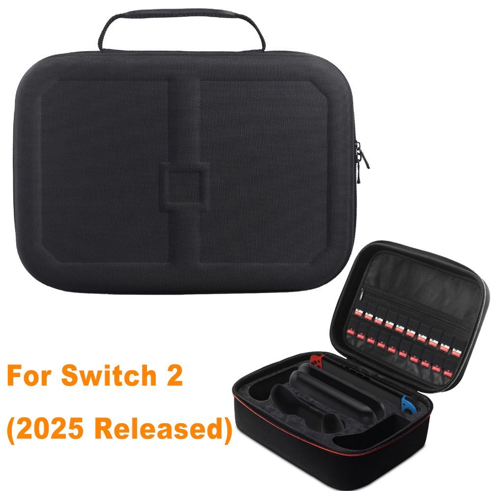 Hard Handheld Game Console Cover EVA Carrying Case Protective Box for Nintendo Switch 2nd Gen 2025