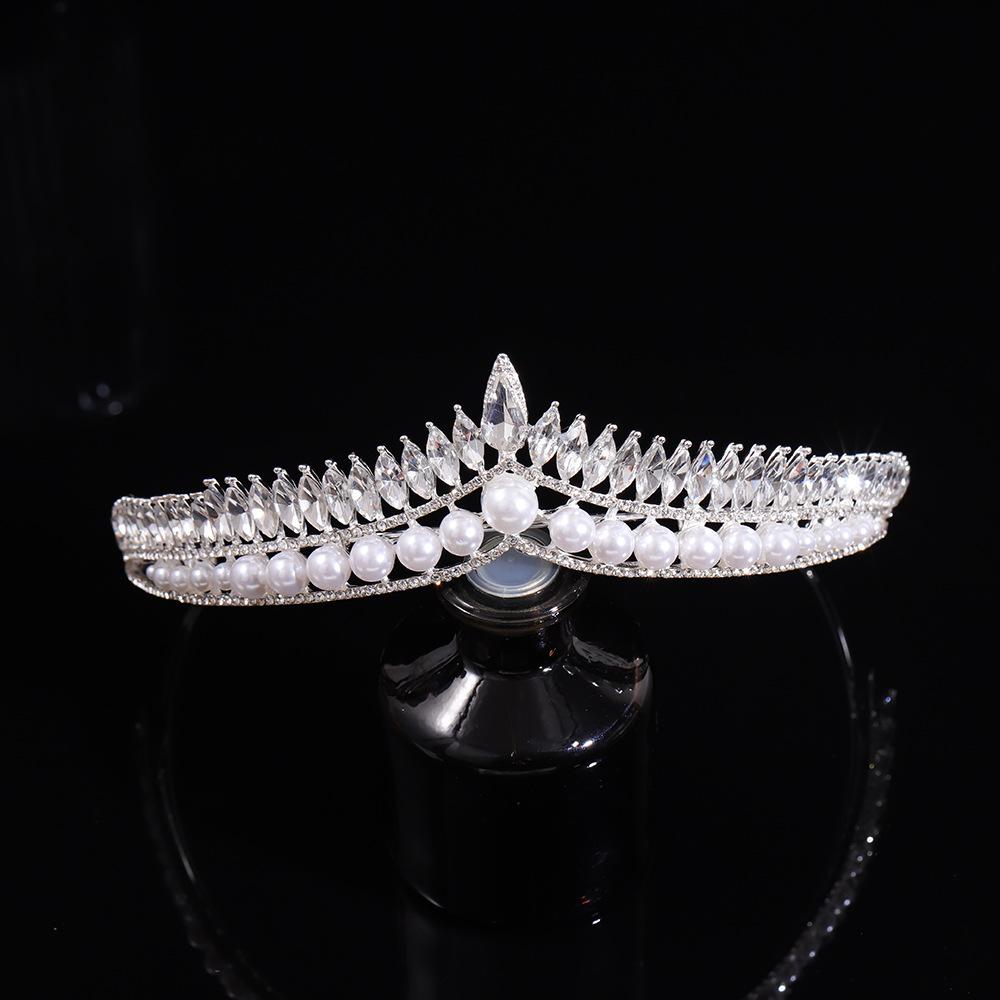 

Барочный орнамент невесты, корона из сплава, свадебные аксессуары, украшение на день рождения, корона, детские аксессуары для волос, головной убор серебряный