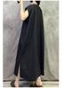 Elegante Vestido de Verano Retro Francés - Tallas Grandes, Corte Holgado, Favorecedor y Elegante