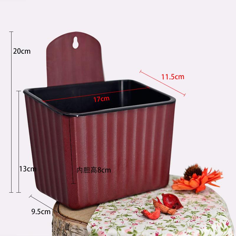

Hanging Self Watering Planter Planter Stand Balcony Flower Pot Bucket Garden Indoor Outdoor Planter Durable Garden Home Decor