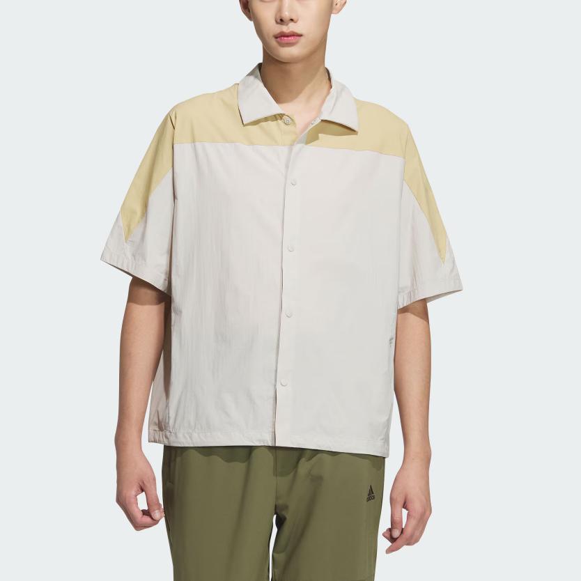 Adidas City Escape Polo Sports Casual Short Sleeve Shirt Men Shirts Miracle-Alum-Brown JZ8405