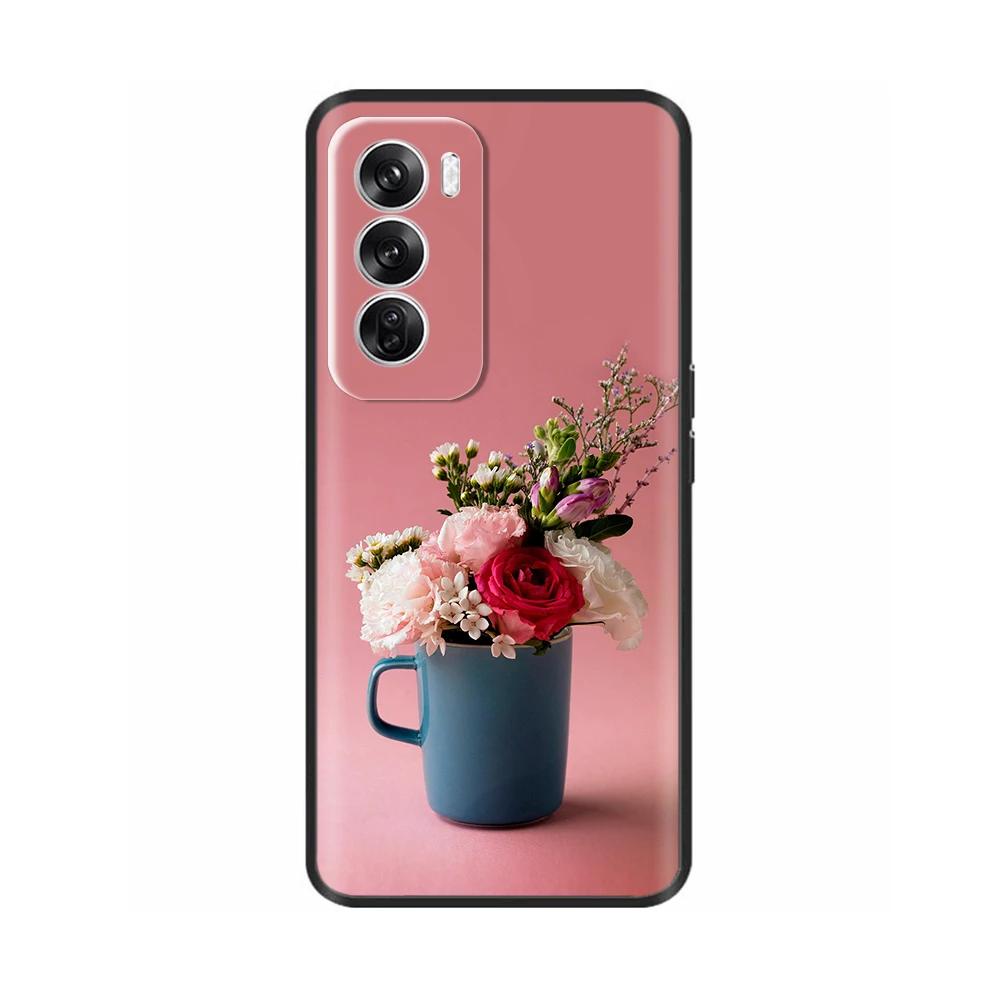 For OPPO Reno 12 5G Case New Fashion Painted Cover Silicone Soft TPU Phone Cases For OPPO Reno 12 Pro 5G Shell reno12 Pro Fundas