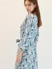 Montis Sun Pocket Long Shirt Dress Blue