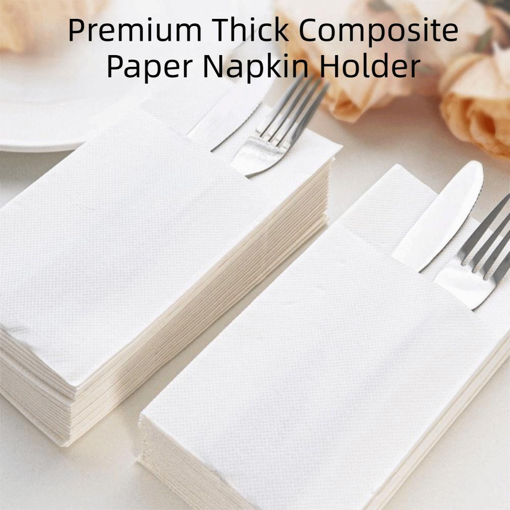 Convenient Prefolded Paper Napkins Hygiene Dinner Napkins  Cafe Supplies