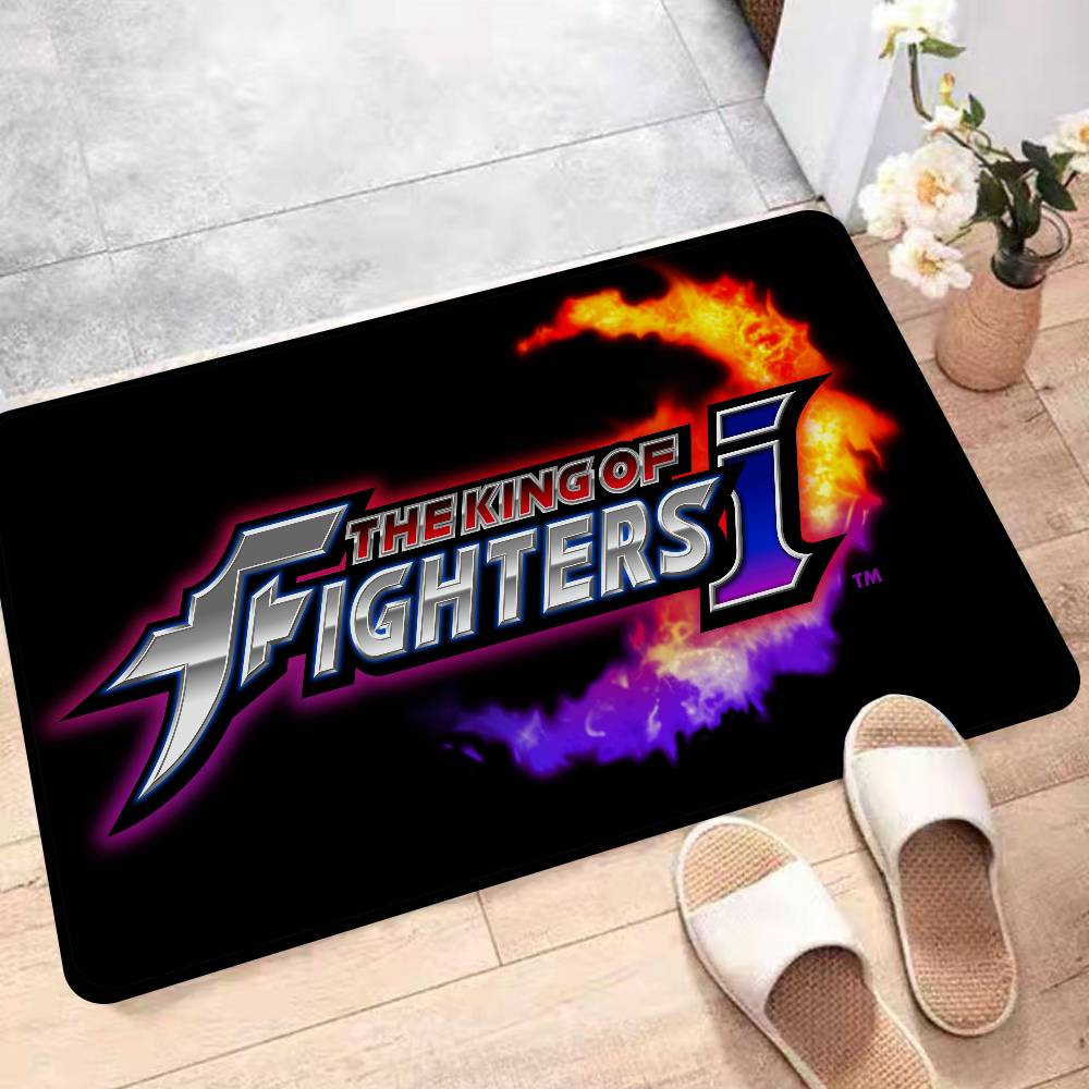 

Файтинг Игра К-Король Ф-Боев Коврик Прямоугольный Противоскользящий Домашний Мягкий Коврик для Ванной Входная Дверь В помещении На улице Коврик для Декора Отеля 40x60 cm