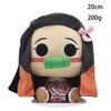 New 20cm Demon Slayer Cartoon Plush Toys Ghost Slayer Tanjirou Kamado Nezuko Kochou Figure Stuffed Plush Doll Child Gif