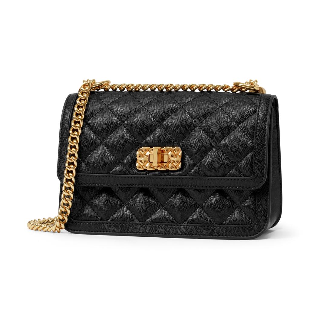 New CHARLES&KEITH PU Shoulder Bag, Crossbody Bag Medium Size Women's Multicolor CK2-80151108-NEW