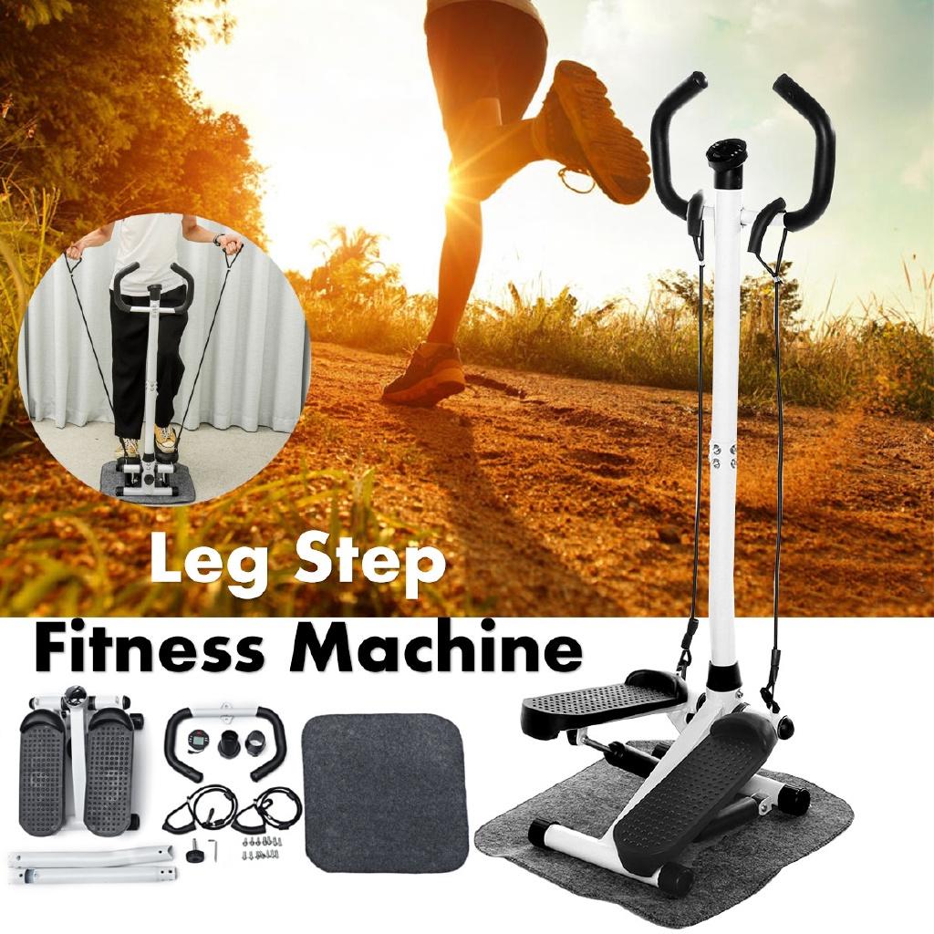 Mini Lose Weight Multi-functional Pedal Fitness Equipment Steppers Quiet Hydraulic Treadmill With LCD Monitor