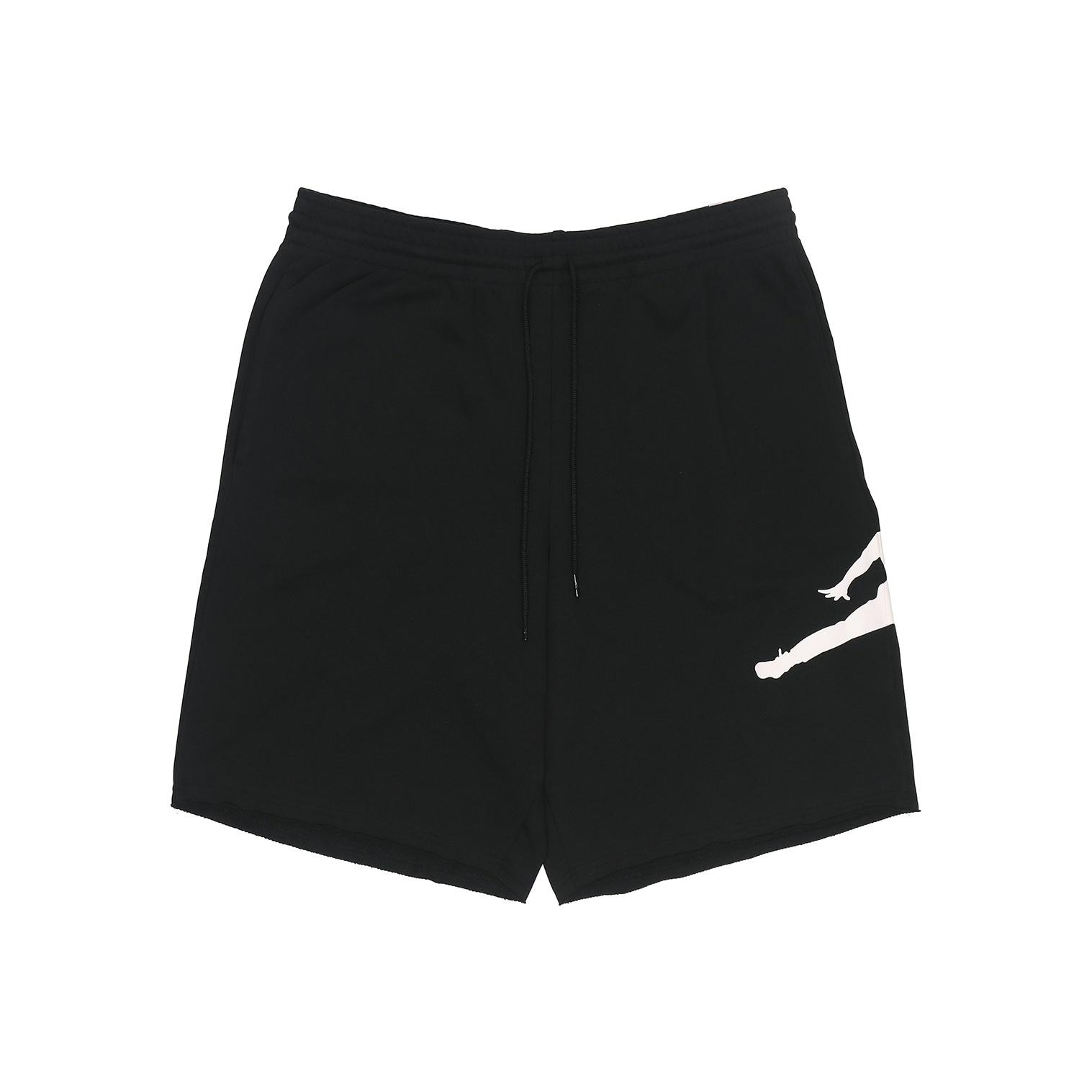 Jordan Men's Black Jumpman Logo Print Knit Shorts Bottoms Dd2324-010 Cm