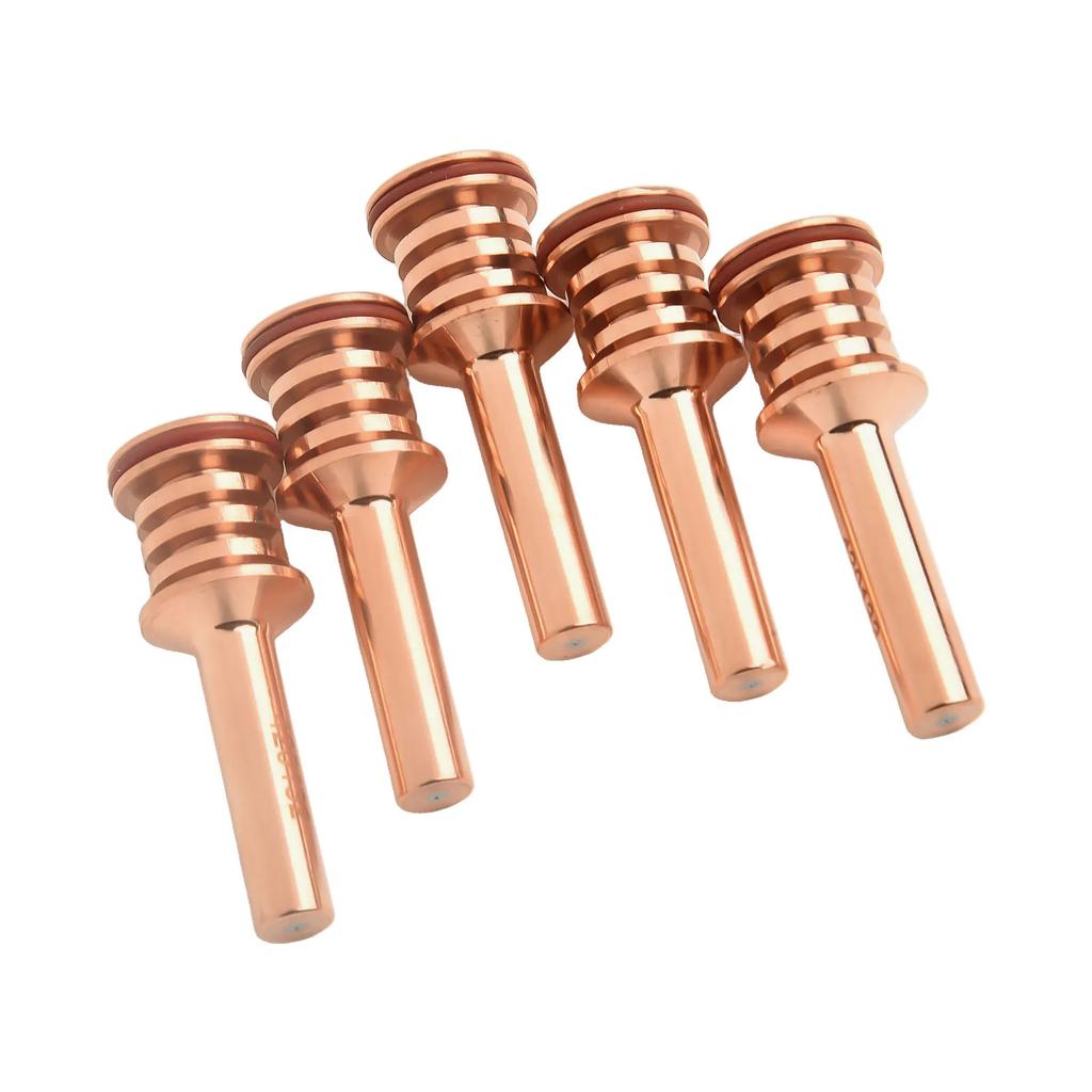 Superior Performance 420132 Electrode, 420134 Nozzle for PMX 30AIR Plasma Consumables, 5Pcs Electrode and 5Pcs Nozzle Pack