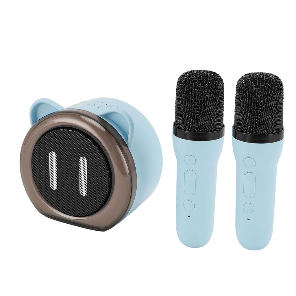 Karaoke Machine Wireless Bluetooth LED Colorful Light Stereo Sound Quality Funny Changing Sounds Portable Microphone