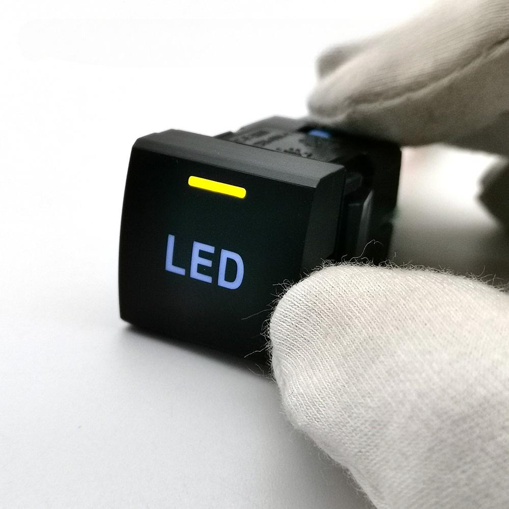 LED Radar Power Fog Light Switch with Tail Wire for Toyota Camry/Corolla