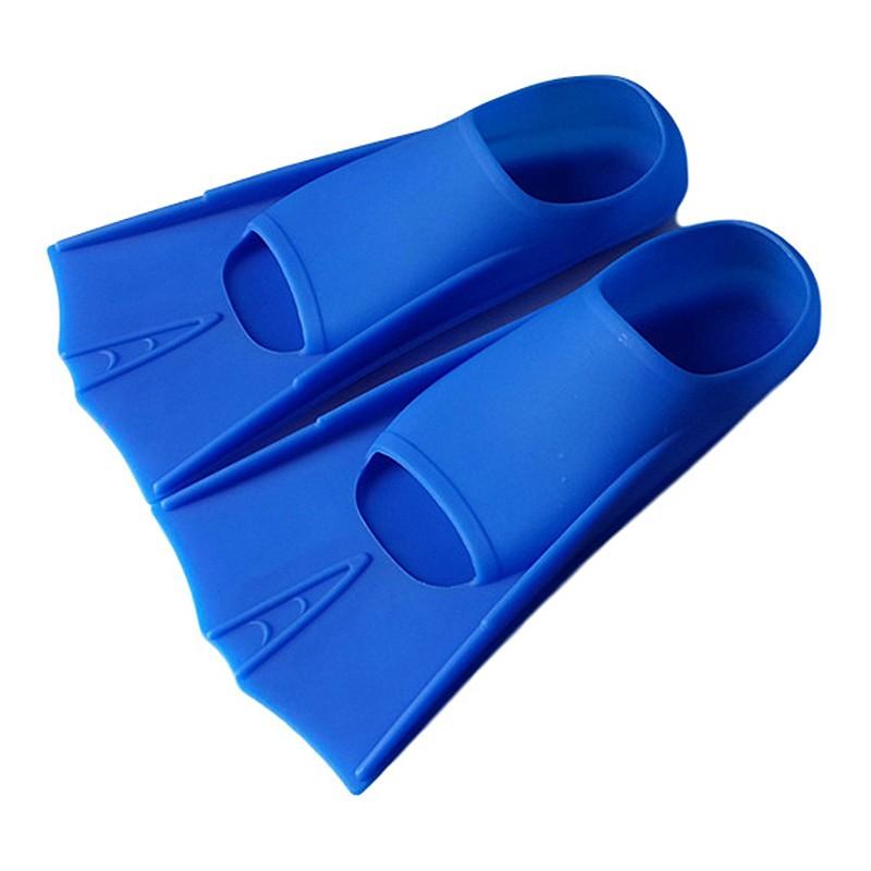 Buy Silicone Short Fins, Male and Adult Children's Freestyle Training, Butterfly, Fins, Shoe