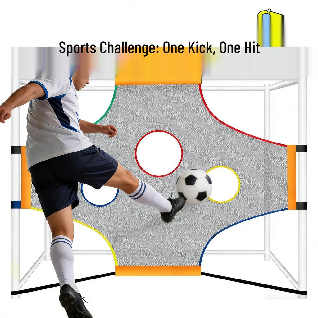 Jugendfußball Rebound-Netz für 5er-, 7er-, 11er-Training und Freistoßtraining