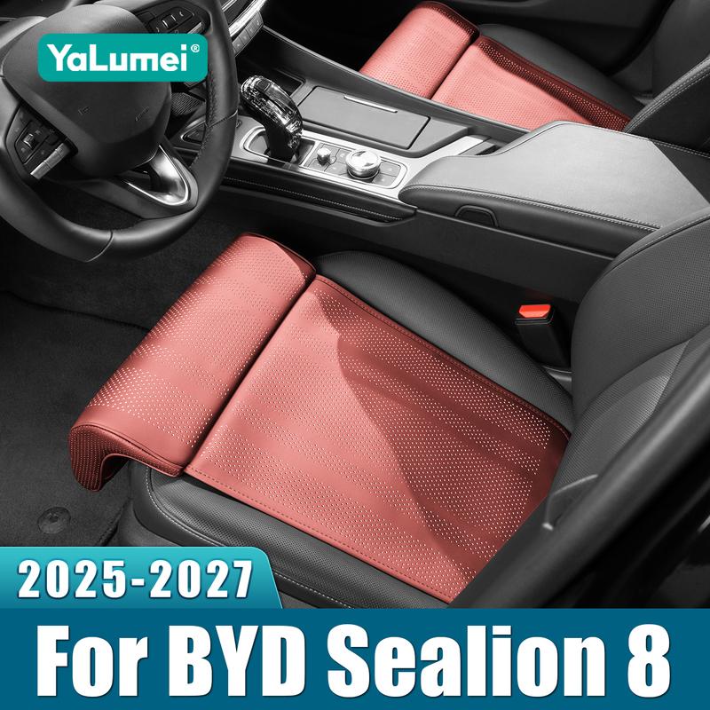 For BYD Sealion 8 Tang L 2025 2026 2027 Universal Car Seat Leg Support Extension Mat Cushion Leg Rest Breathable Pad Accessories