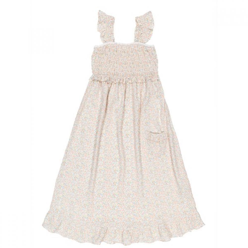 

Barbara Orange Pleated Floral Golf Gown Agw4626s oranges/85