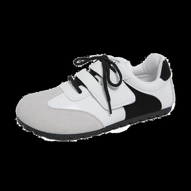 [Yushilai] Popular ballet style moral training shoes women's 2025 new spring versatile chic shoes women's leisure