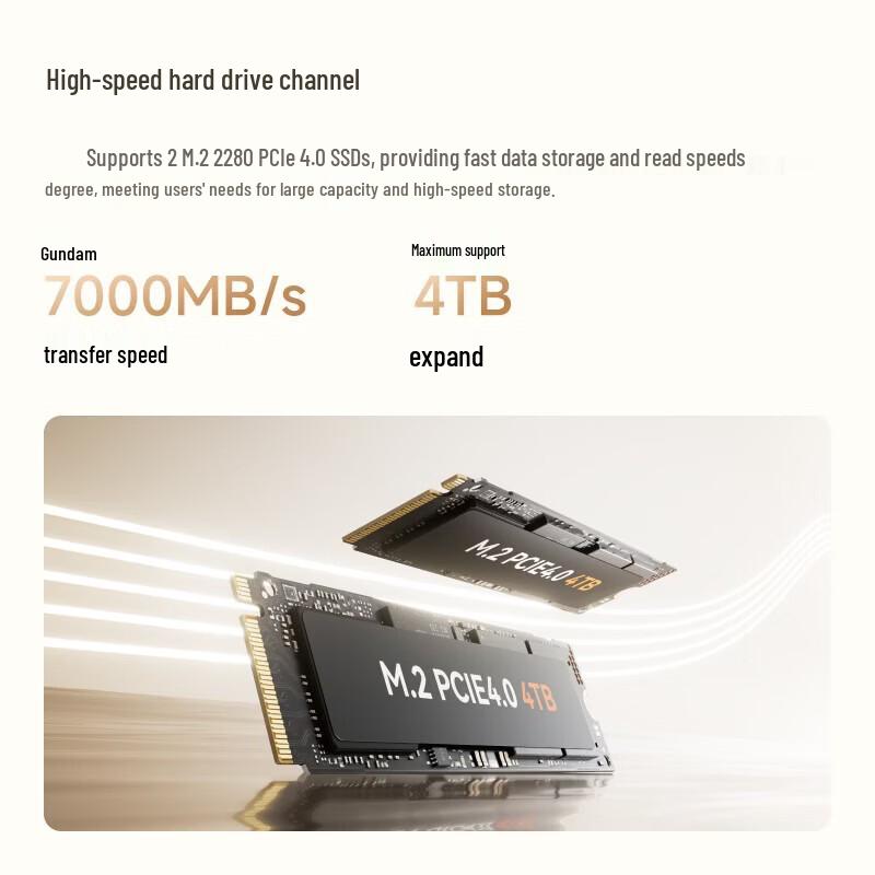 MINISFORUM UM760 Plus Ryzen R5-7640HS Mini PC (CN verze)