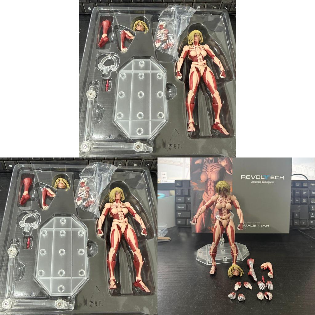 Attack On Titan Pvc Action Figure Model For Office Desk Decor With Articulation