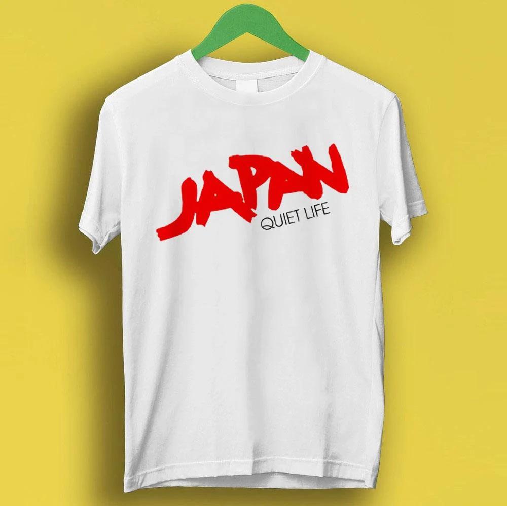 Japan Life In Tokyo Quite Life Music Band Gift Tee T Shirt Summer Unisexs And Unisexs Loose And Breathable Tshirt Top S