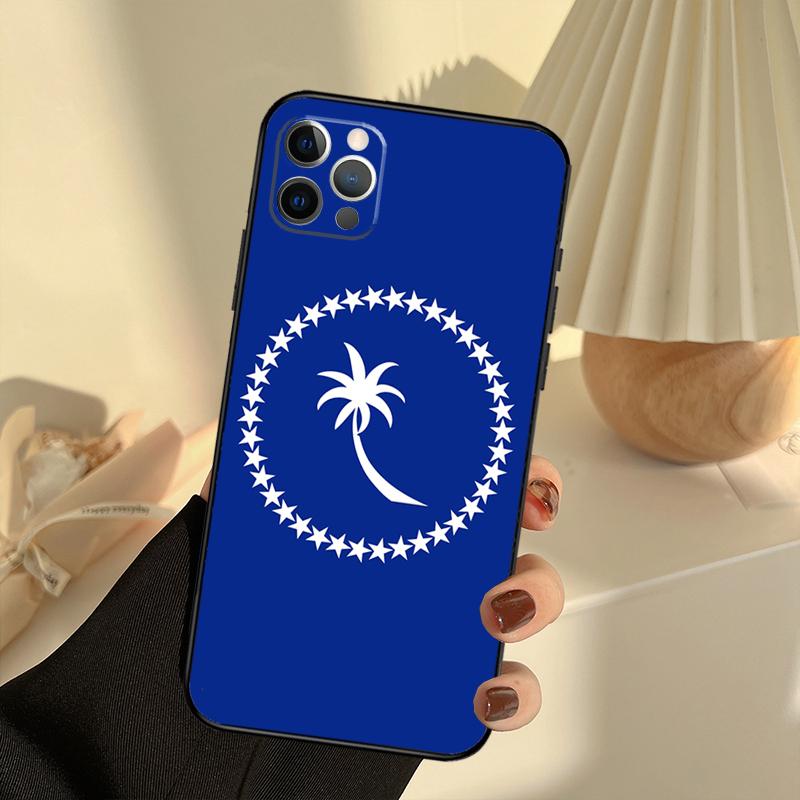 Chuuk Chuukese Pride 691 Phone Case For iPhone 15 14 13 12 11 16 17 Pro Max 13 mini 15 16 Plus 16e 17 Air Cover Funda