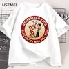 Remember Kids Electricity Will Kill You T-shirt Men Women Cotton Short Sleeve Tshirt Casual Round Neck T-shirts Men's Clothing