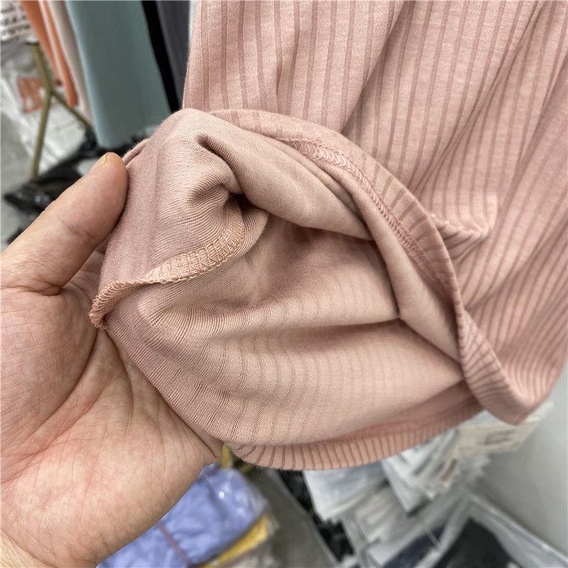 2024 Women's European Striped Round Neck Short-Sleeve Slim T-Shirt, Spring/Summer Korean-Style Trend