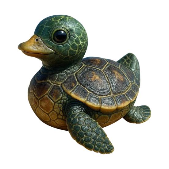 Sea Animal Duck Figurine Turtle Shark Dolphin Whale Duck Beaver Octopus Statue Sculpture Home Office Desktop Car Dashboard Decoration Ornament