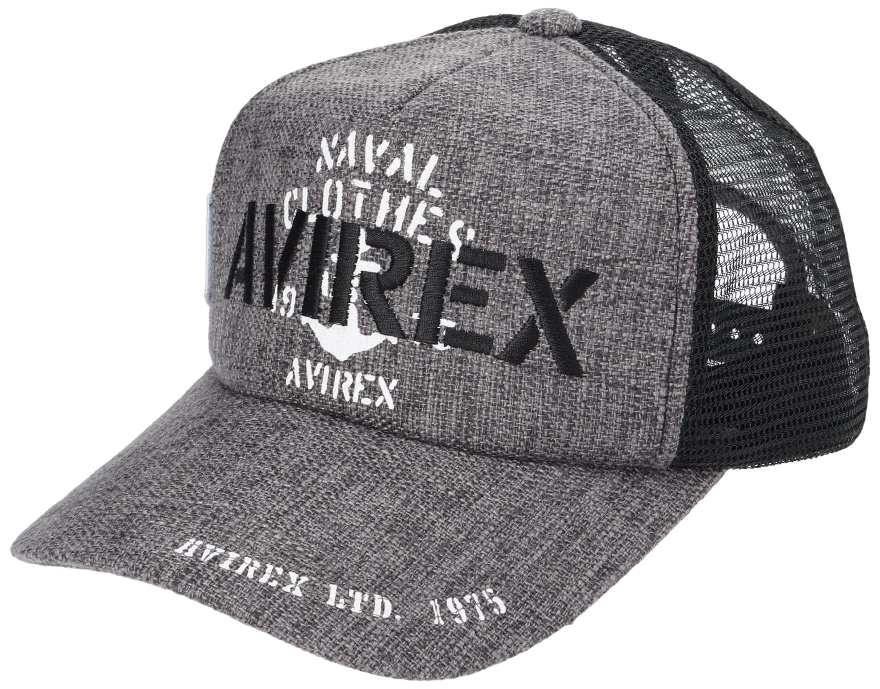 

Avirex Jute Mesh 80315700 Cap, Black, чёрный