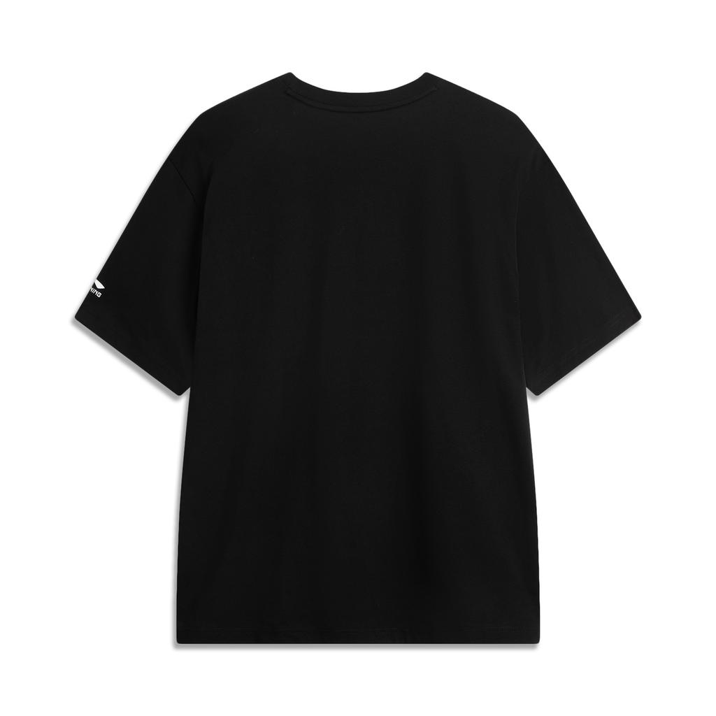 Li Ning Sports Life Collection T Shirt Men's Black AHSV829-2