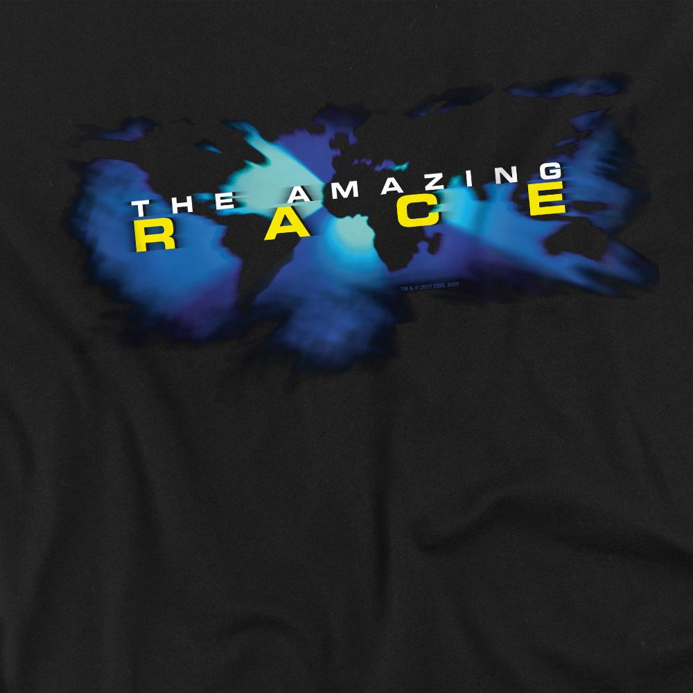 The Amazing Race Mens Faded Globe T-Shirt
