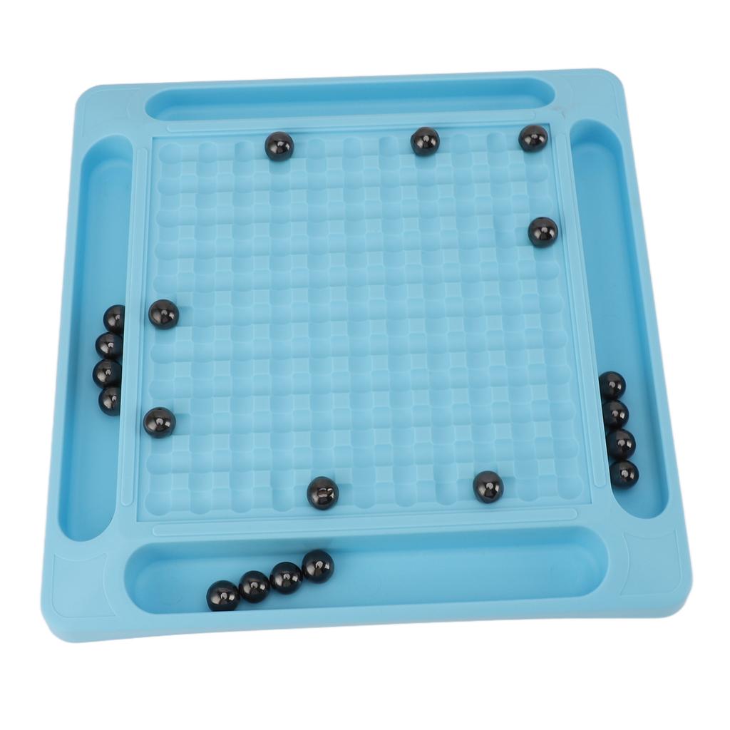 Magnetic Chess Game Set Magnet Rock Game Promote Concentration with Punishment Wheel for Parent