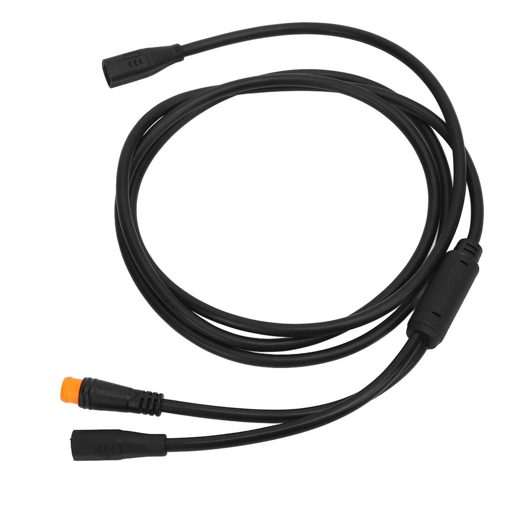 Bicicletă Electrică 1T2 Cablu de Extensie Conectează Motorul la Afișaj Contor Motor Mijlociu Cablu Splitter Y pentru