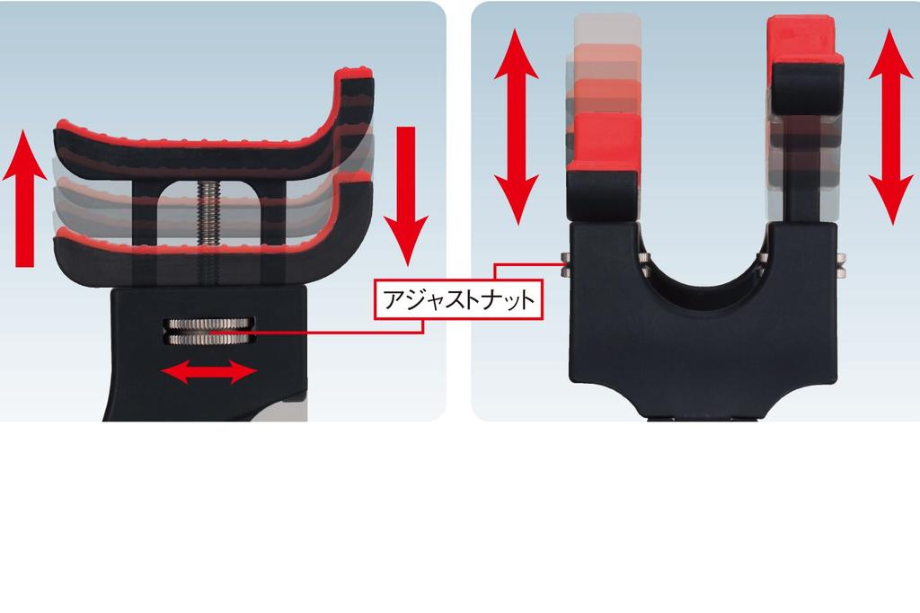Daiichi Seiko Rod Holder Rod Receptacle Double Bearing Taro 02032 Black