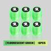LKPP1 Luminous Tire Valve Cap Car Wheel Hub Glowing Cover Auto Accessories For Skoda Rapid Octavia Derivative Enyaq-iV VisionS Yeti