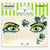 Glitter Face Art Stickers, Self-Adhesive Face Decor Decals for Halloween, Carnival, Festival and Party Makeup