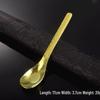 Crystal Ice Flower Yuanbao Soup Spoons