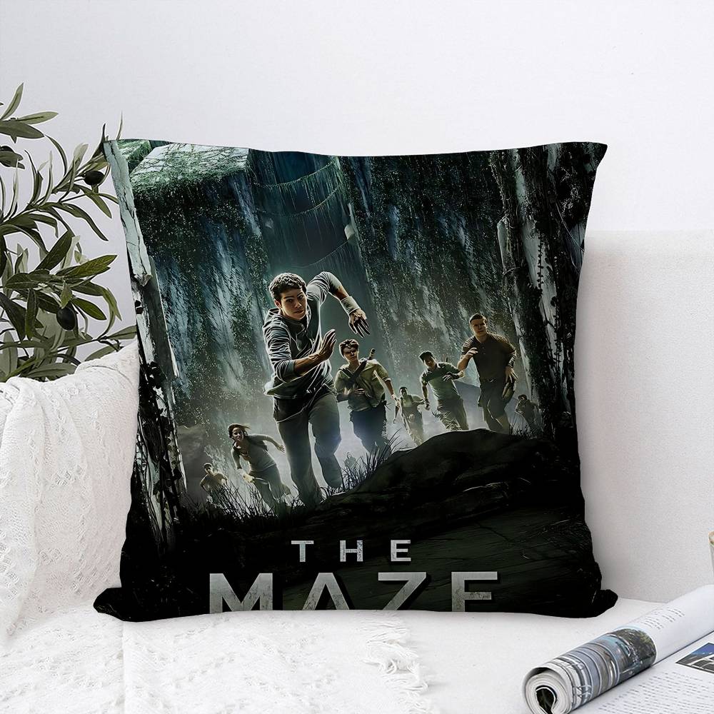 Movie The Maze Runner Series Anime Cushion Cover Decorative Pillow Sofa Home Decor Case Pillow Cases