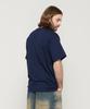 CARGOBROS Small Logo Oversized Short Sleeve T-Shirt (Navy)