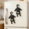 1/2/3Pcs Black Cat Refrigerator Magnet Cartoon Kitten Fridge Magnet Home Kitchen Cabinet Locker Decoration Cat Lover Gift