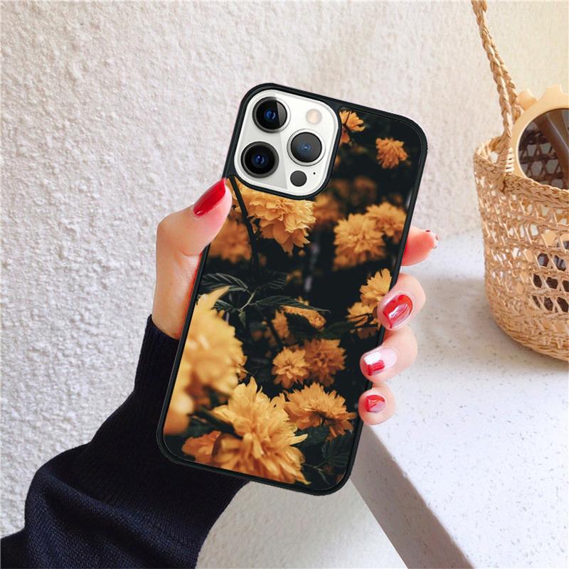 vintage flowers soft Phone Case Cover For iPhone 17 Air 16 15 14 12 13 Pro Max Plus coque Shell Fundas