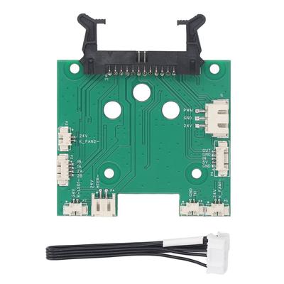 SV07 3D Yazıcı için Ekstruder Adaptör Kartı Bağlantı Kablolu PCB Dönüşüm Modülü