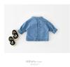Infant Dinosaur Denim Jacket - Cotton, Ages 0-3, Autumn Wear