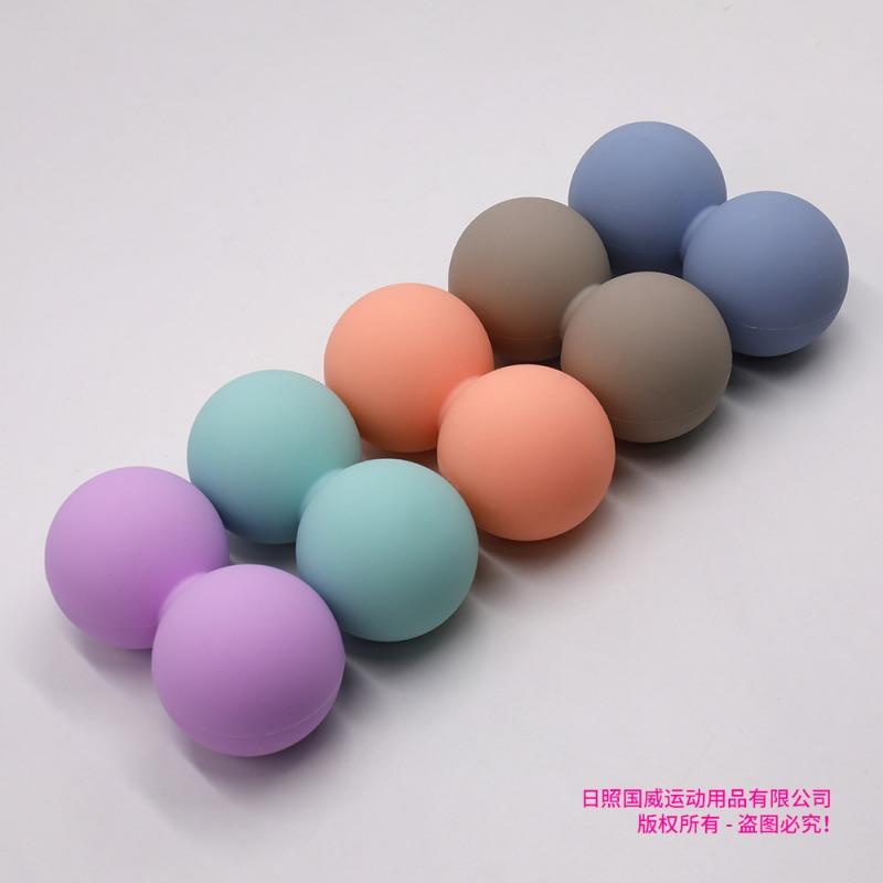 Double Ball Peanut Massage Ball For Deep Muscle Relaxation Fitness Yoga Tools